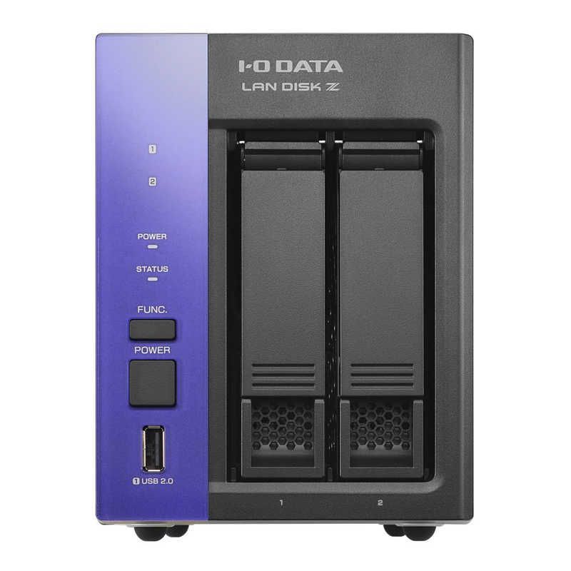 IOデータ Windows Server IoT 2025 for Storage Workgroup搭載 2ドライブ法人向けNAS LAN DISK Z 据え置き型 HDL2-Z22WATB16