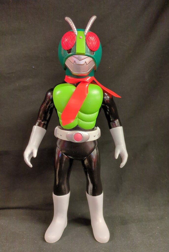 東映レトロソフビコレクション 原作版 仮面ライダー (扉絵カラー