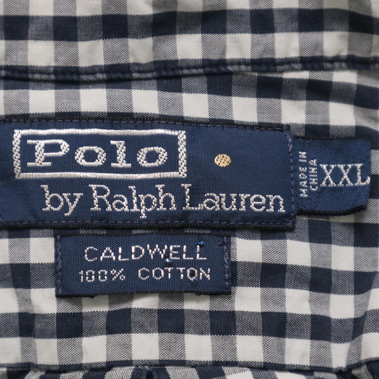 古*ト様 ポロ ラルフローレン 半袖 シャツ XXL CALDWELL POLO Polo by Ralph Lauren ポロラルフローレン CALDWELL オープン
