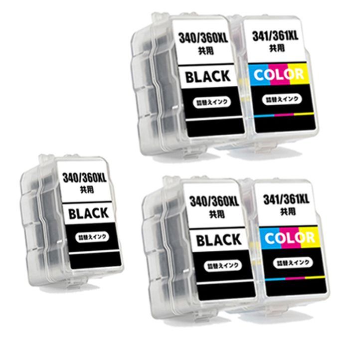 純正 Canon BC-360⁄361 XLインクカートリッジ 使用済み Canon BC-360