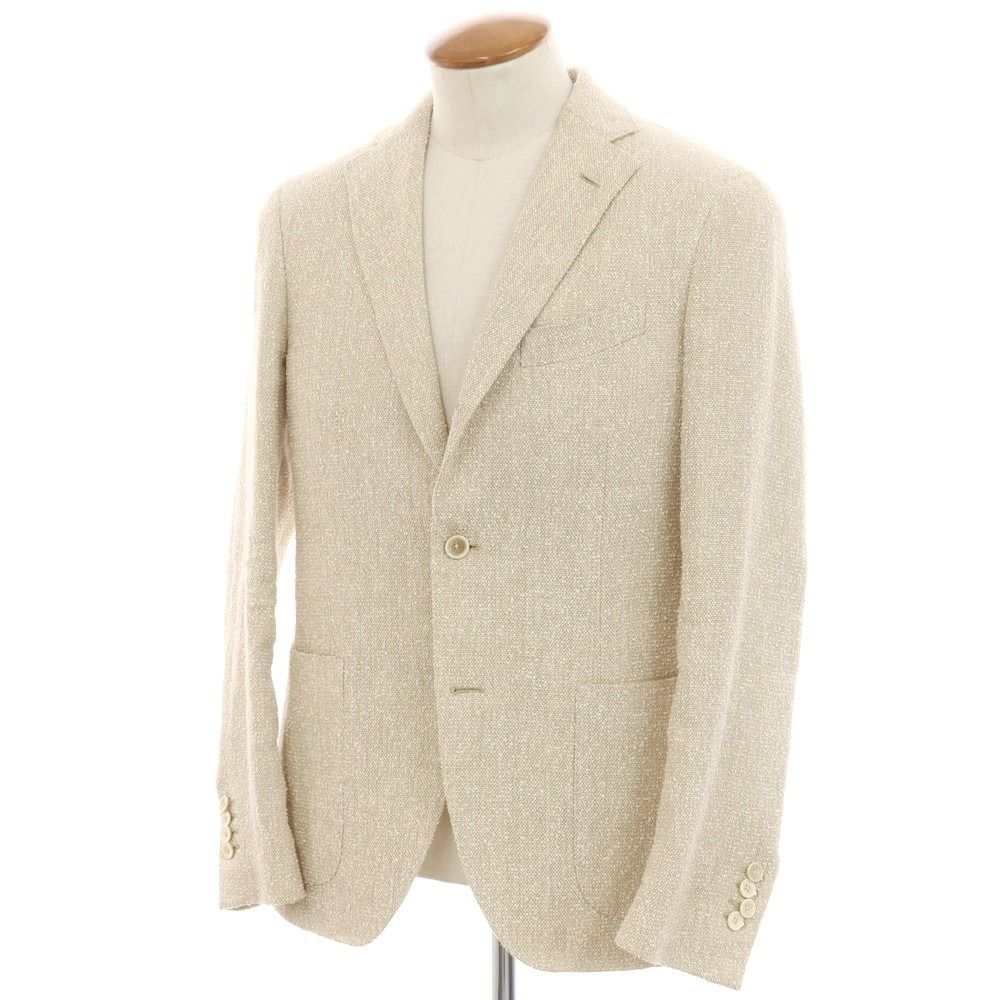 中古】ラルディーニ LARDINI リネンコットン テーラードジャケット 