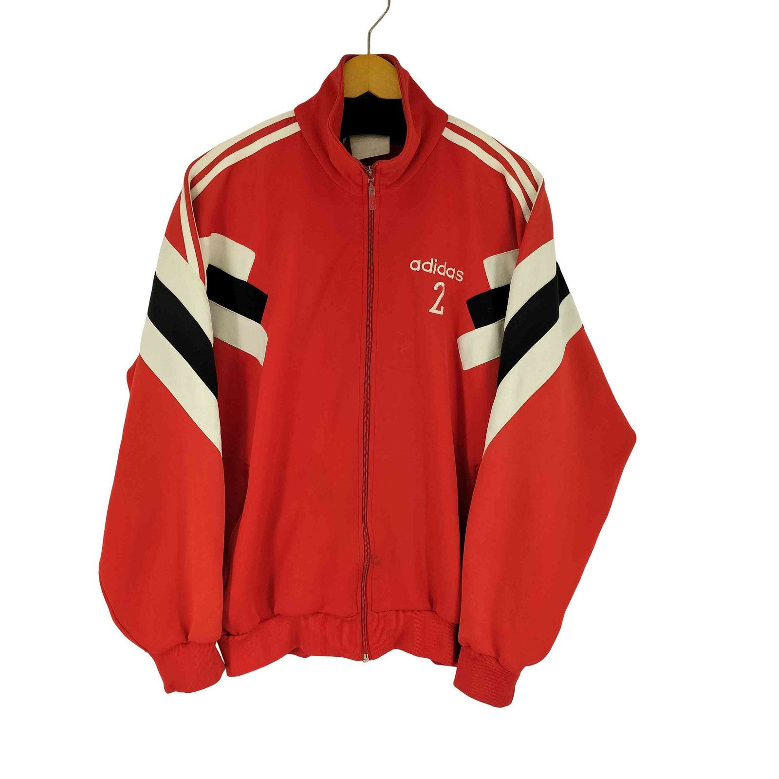 アディダス adidas 80S-90S フロントロゴトラックジャケット メンズ JPN：L 