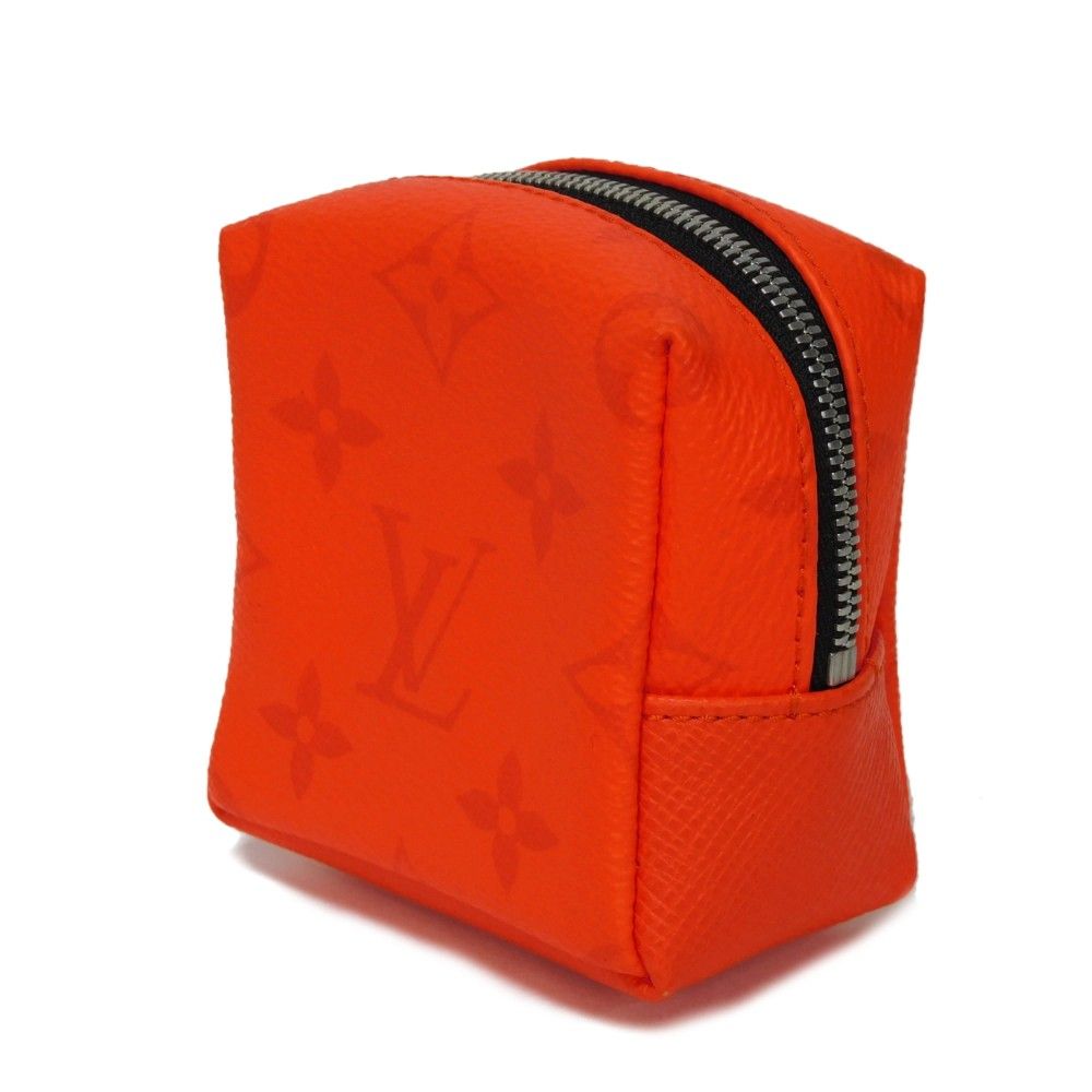 LOUIS VUITTON ルイ・ヴィトン ポルト クレ ポーチ LVロゴ フラワー