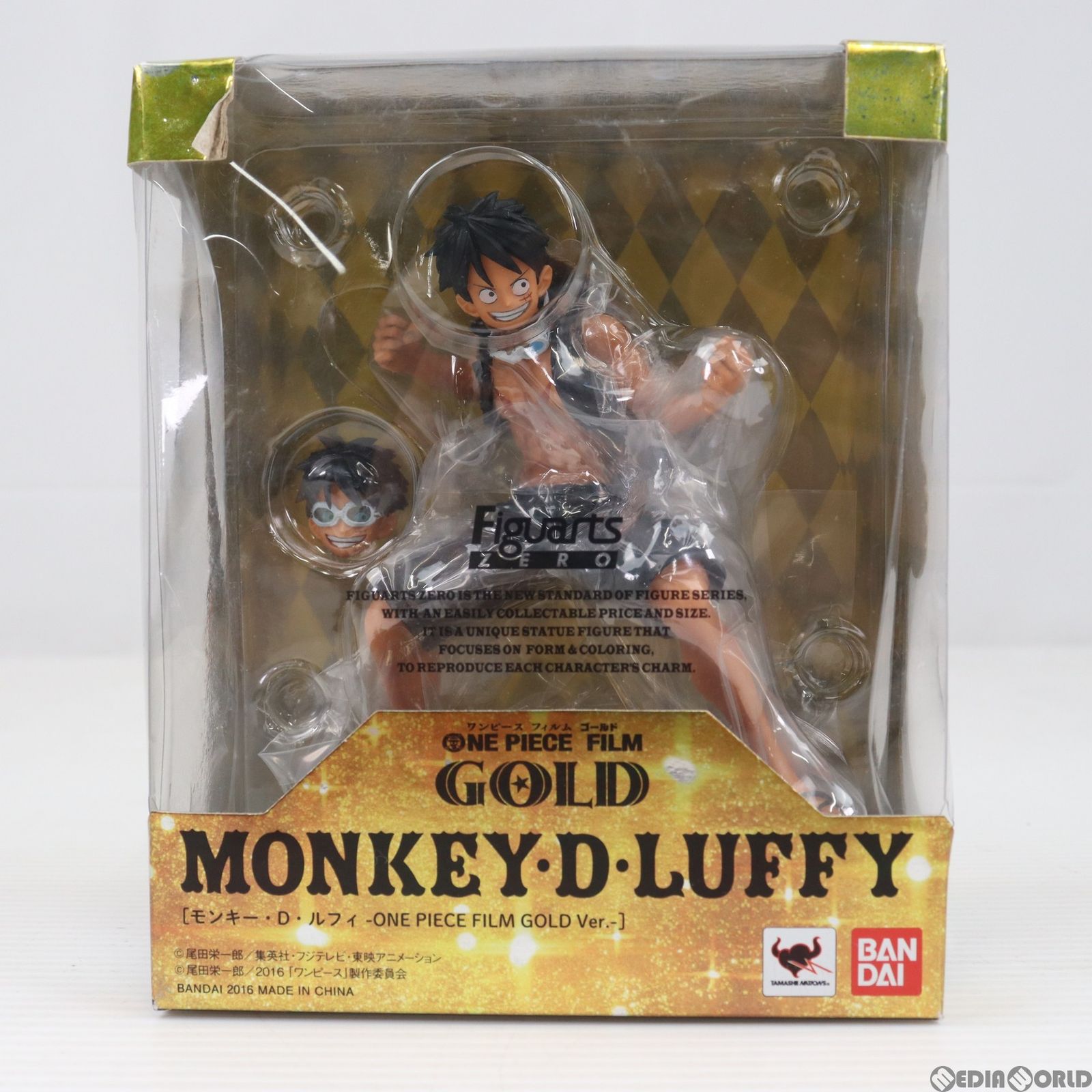 フィギュアーツZERO モンキー・D・ルフィ -ONE PIECE FILM GOLD Ver 