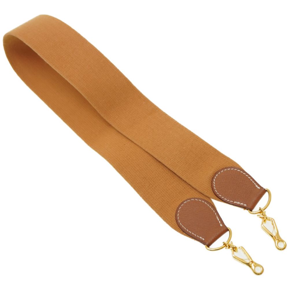 HERMES - エルメス エブリン ストラップ ベージュ系 シルバー金具 クシュベル/キャンバス 1873【中古】HERMES HERMES - エルメス エブリン ストラップ ベージュ系 シルバー