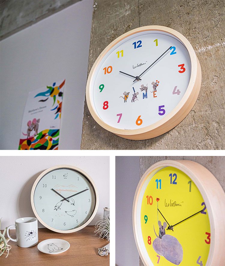 掛時計 オーバル型 スモールワールドノエルM(生産終了品