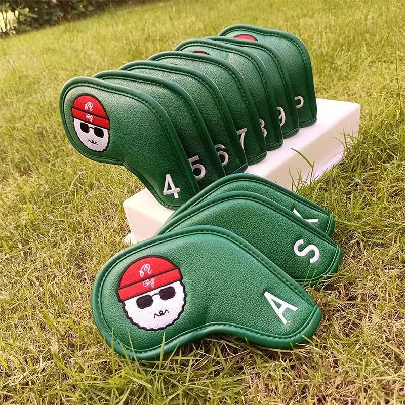 新品 malbon golf マルボンゴルフ アイアンカバー ヘッドカバー