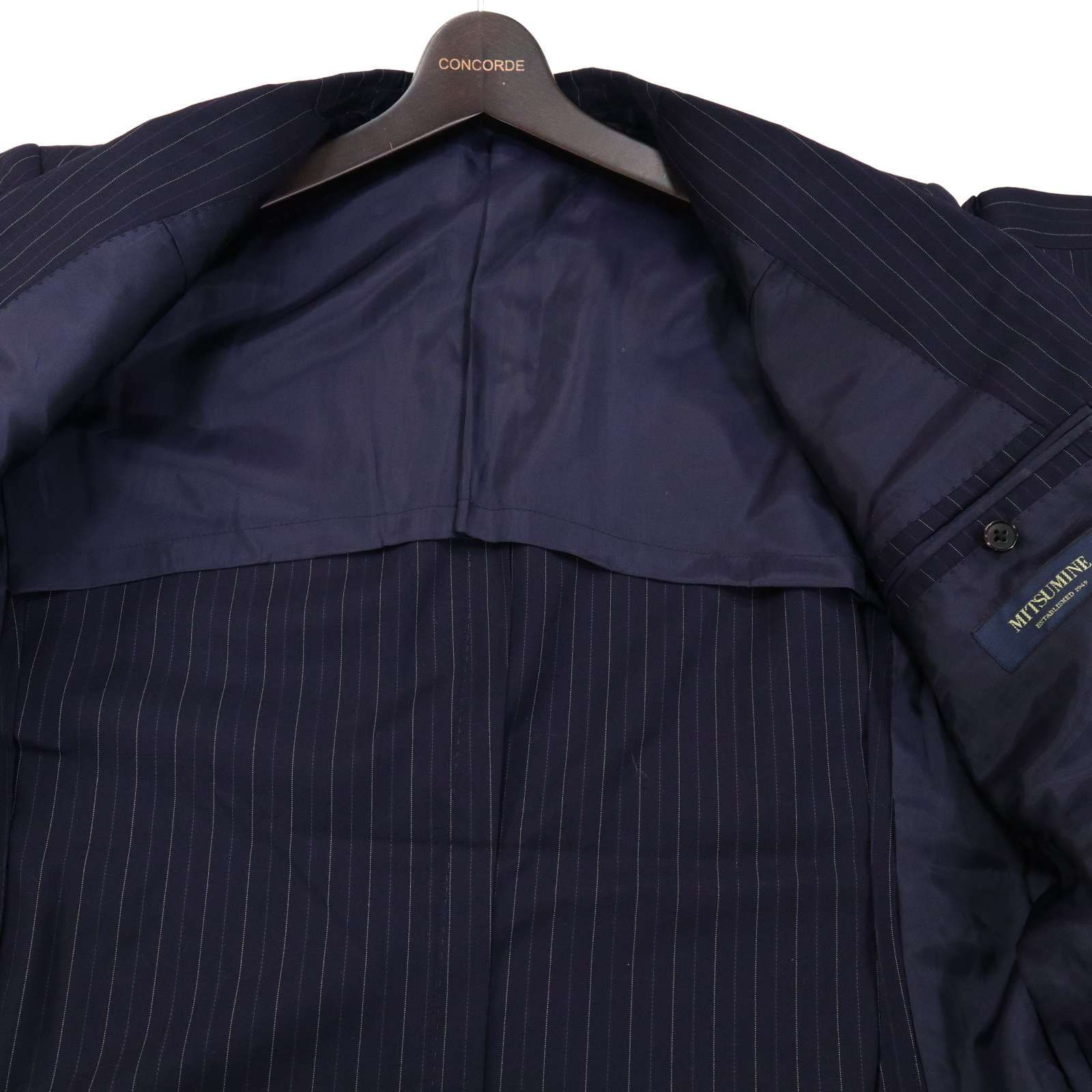 ✨ 美品 MITSUMINE ミツミネ ロロピアーナ スーツ シャドーストライプ ✨ 美品 MITSUMINE ミツミネ ロロピアーナ スーツ シャドーストライプ
