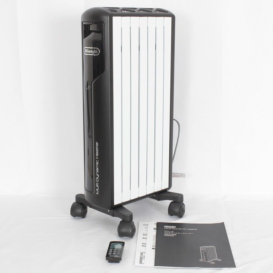 デロンギ マルチダイナミックヒーター MDH09-BK 6～8畳用 ピュア