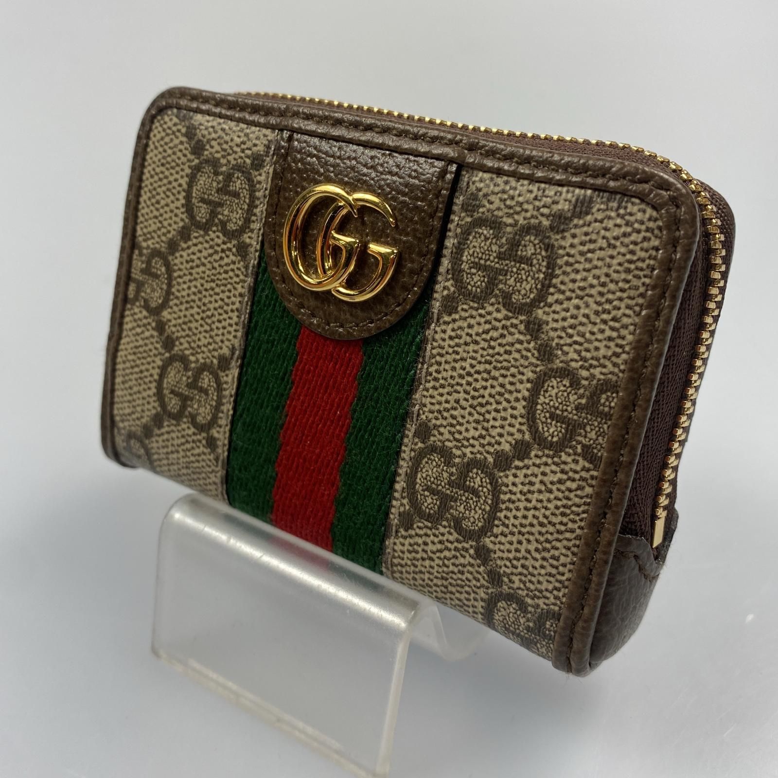 姫路東店】 中古 GUCCI | グッチ コインケース ダブルGトランプ