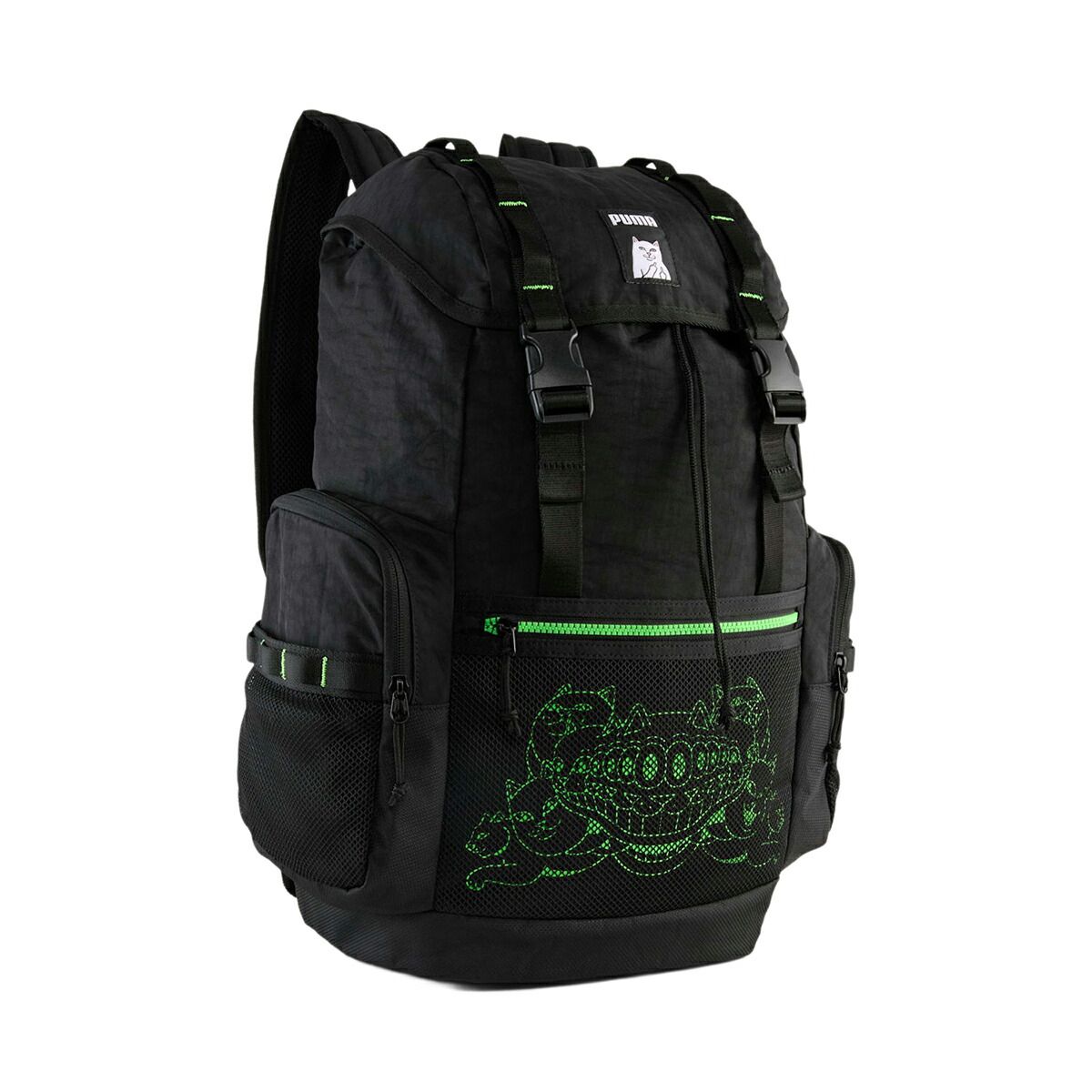 プーマ リップンディップ バックパック 25L ブラック PUMA RIPNDIP BACKPACK 25L BLACK 091818-01 鞄 バッグ メンズ ウィメンズ レディース ユニセックス コラボ