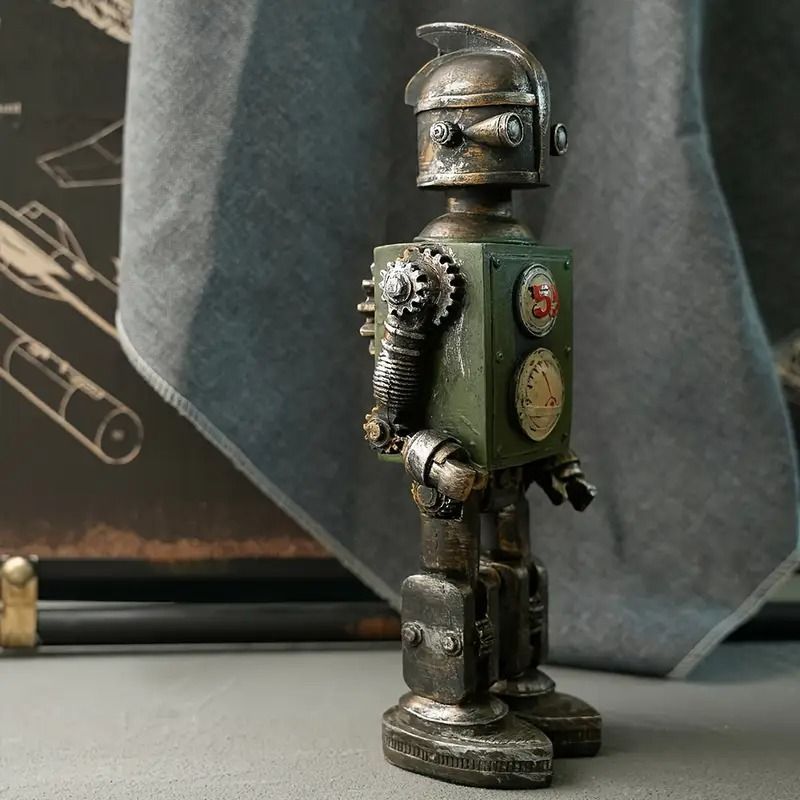 置物 装飾品 人形 フィギュア ロボット アンドロイド 昭和 メカニカル