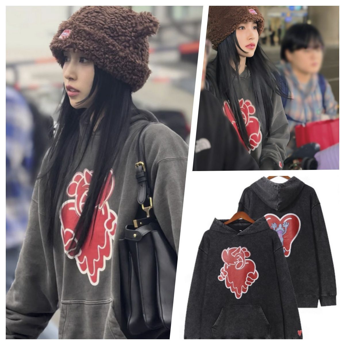 TWICE ミナ着用！】TWICE ダンス衣装 古着風 部屋着 寝間着