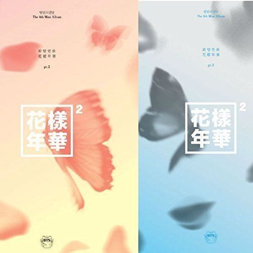 CD)4thミニアルバム - 花様年華 Pt. 2 (ランダム_Peach & Blue