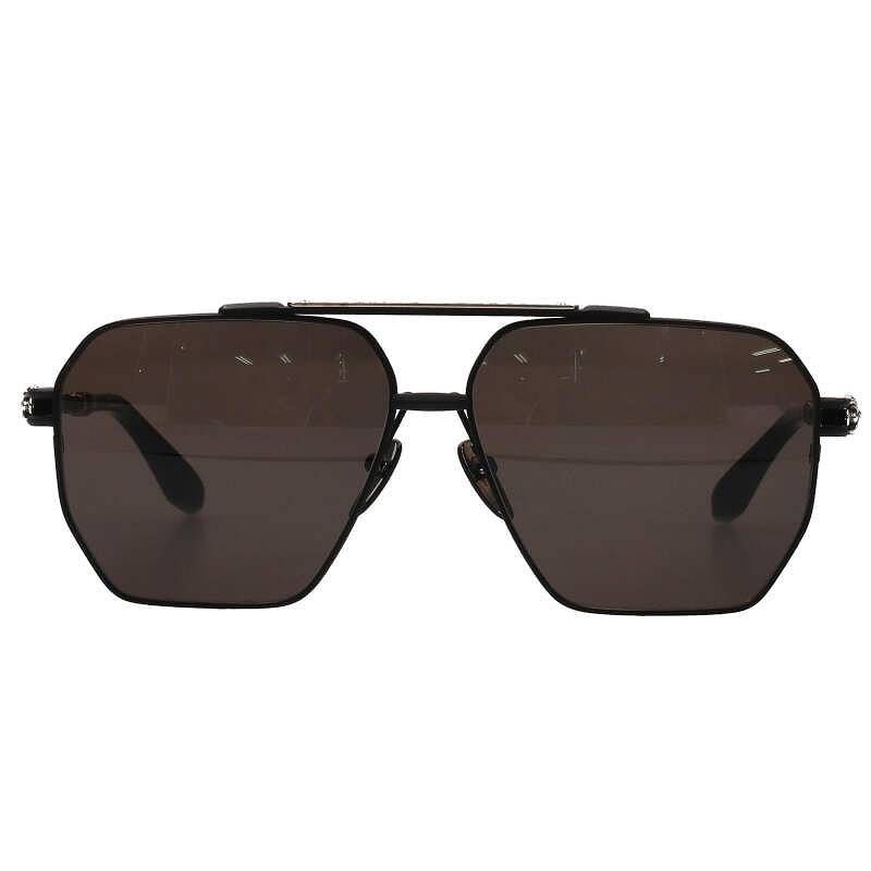 クロムハーツ RIPPING クロステンプルダブルブリッジサングラス メンズ  