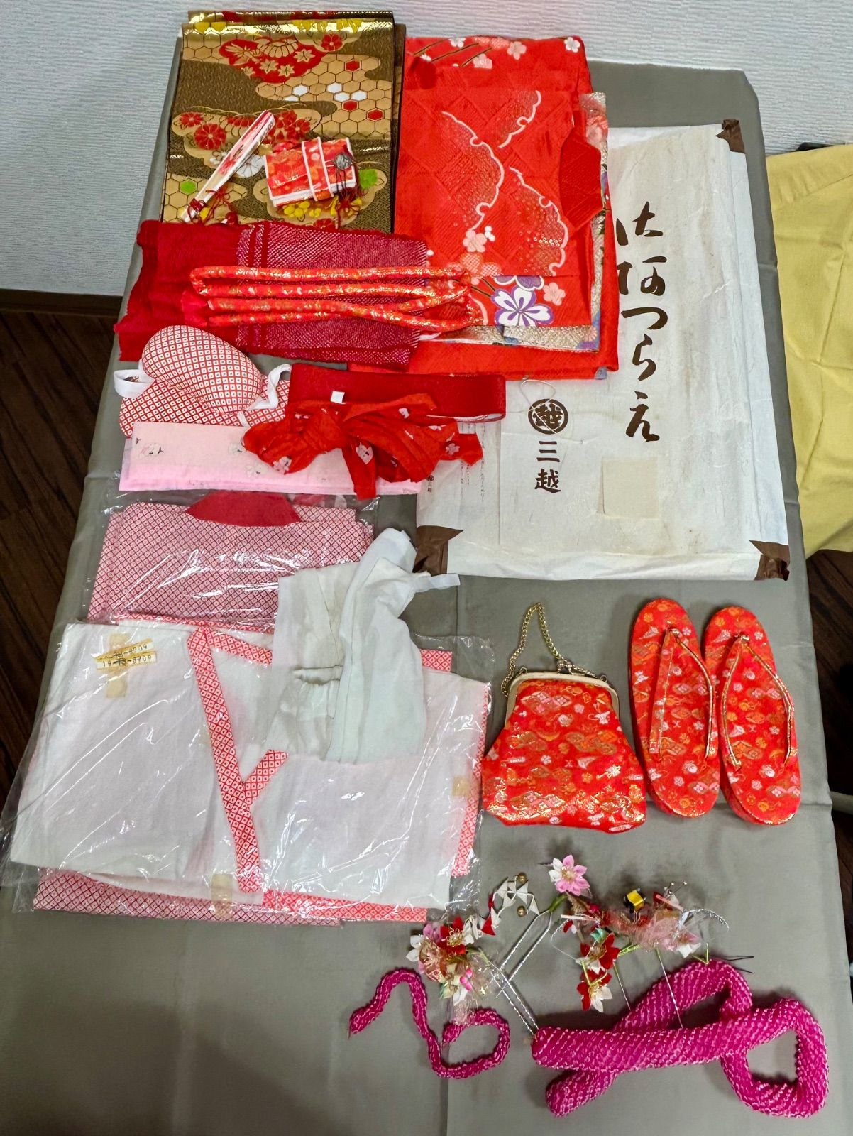 七五三 正絹着物セット