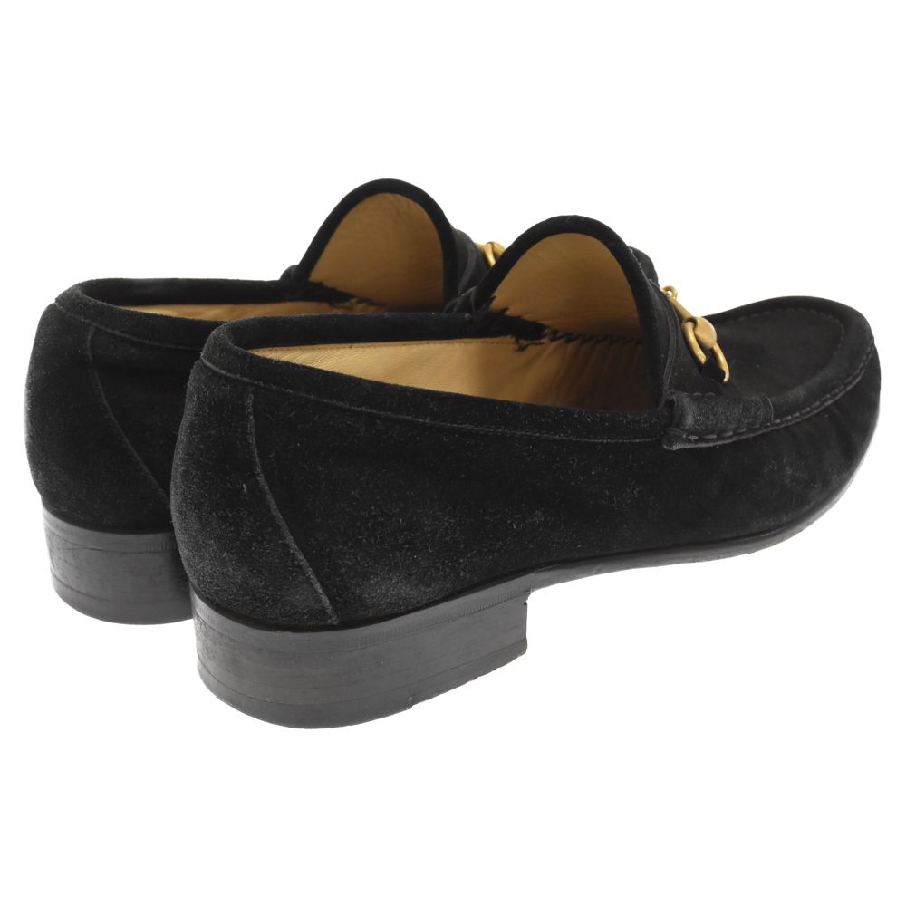 GUCCI グッチ スウェード ホースビット ローファー ブラック GUCCI(グッチ) / ホースビット/ローファー/SIZE:40/ブラック