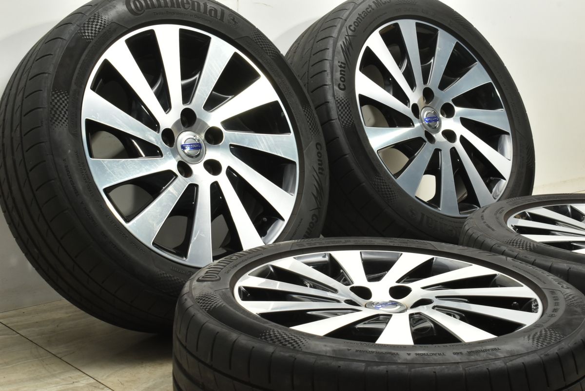 ボルボ V70 純正 17in 7J 50 PCD108 コンチネンタル コンチマックスコンタクト MC5 225 50R17 品番 31362238 V60 S60 流用