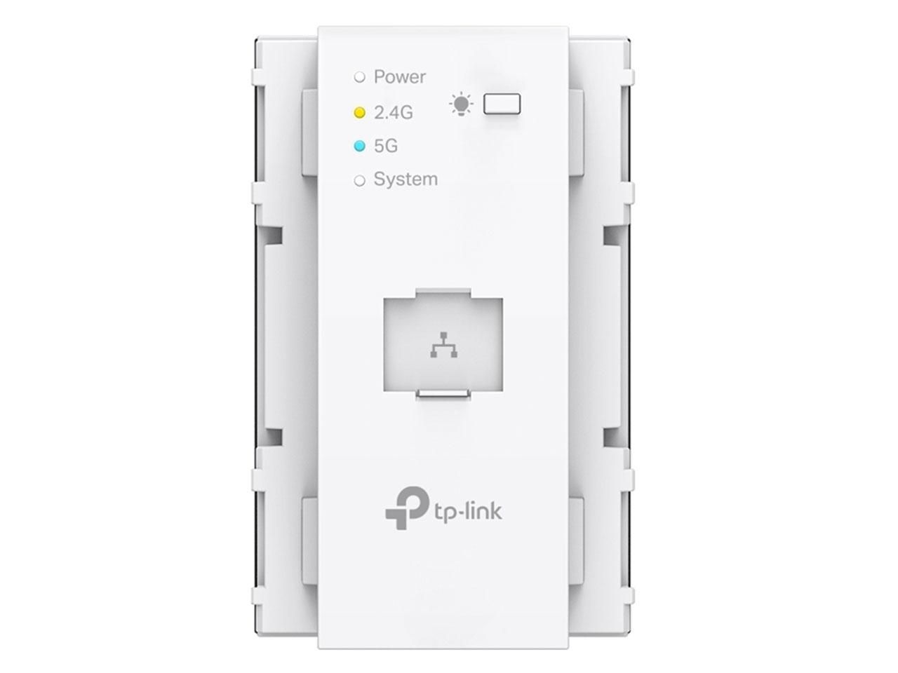 【新品・2営業日で発送】TP-LINK AX3000 コンセント埋め込み型 Wi-Fi 6アクセスポイント(EAP655-WE-AC)
