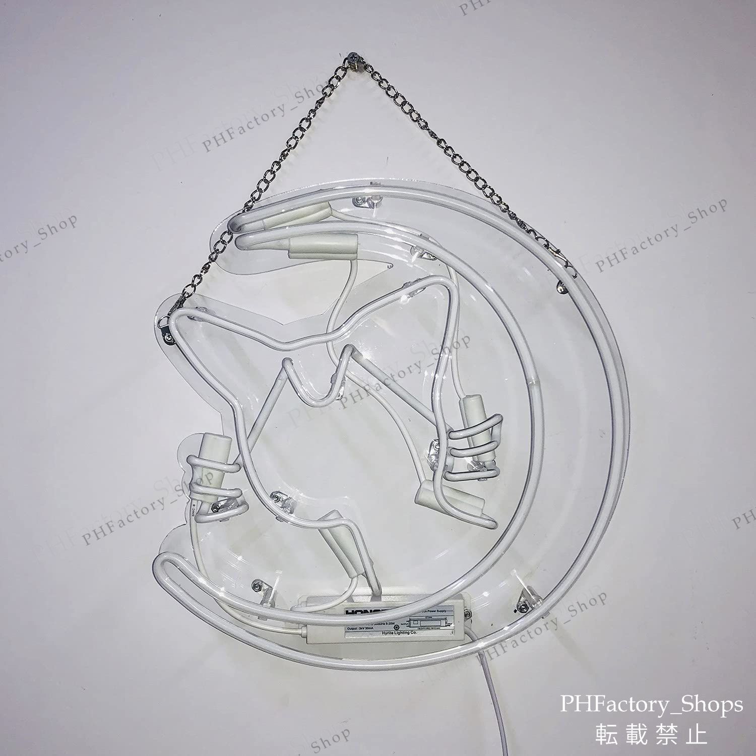 ネオンサイン 月と猫 おしゃれ 店舗 部屋 インテリア 看板 居酒屋 喫茶店 ネオンサイン 月と猫 Cute Neon Light Sign おしゃれ 店舗 部屋 Salon