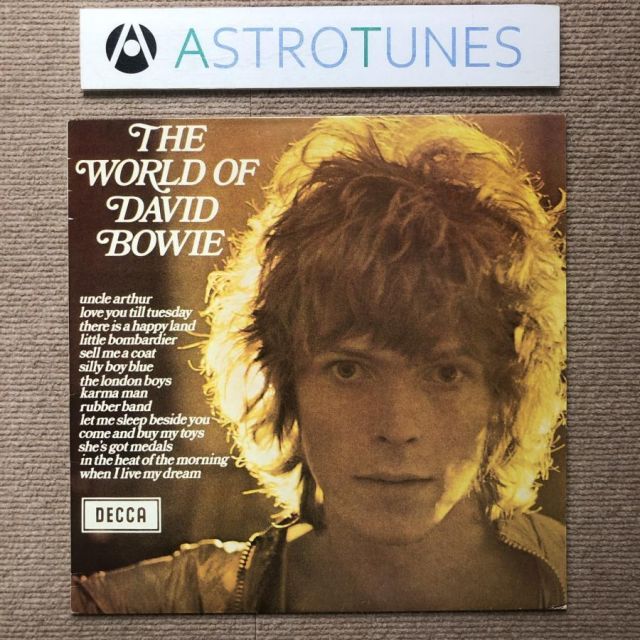 レコード 傷なし美盤 1970年 レア豪州盤 デビッド・ボウイ David Bowie