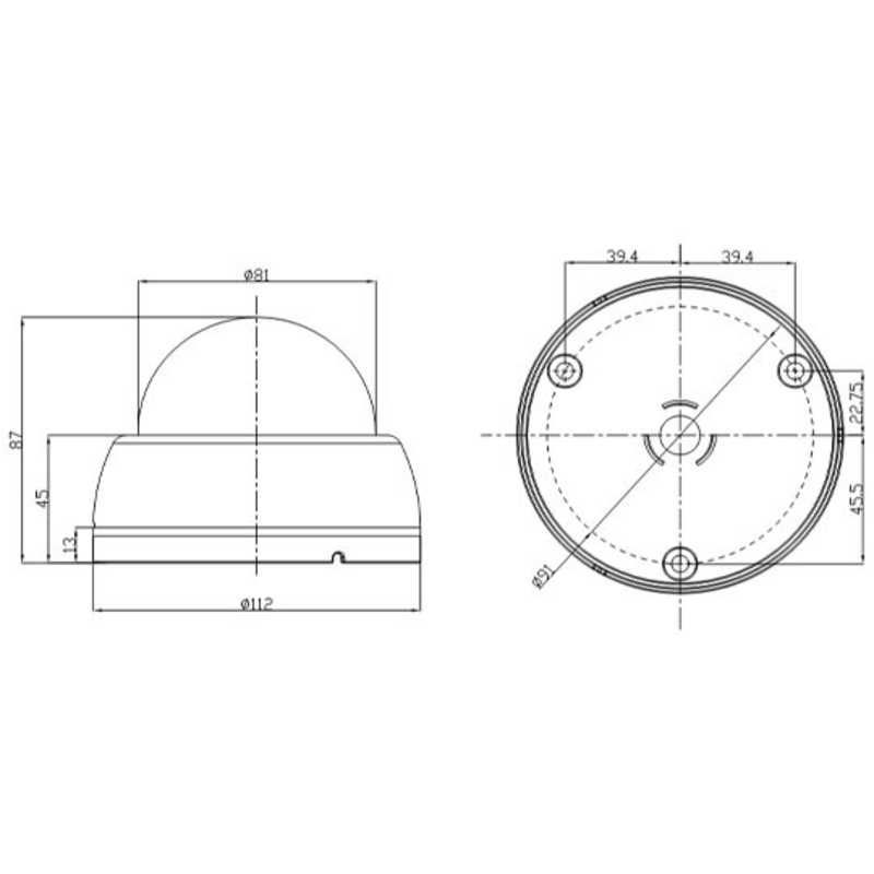 未開封 マザーツール 2.1メガピクセル ドーム型AHDカメラ MTD-S23AHD ♥ 送料無料