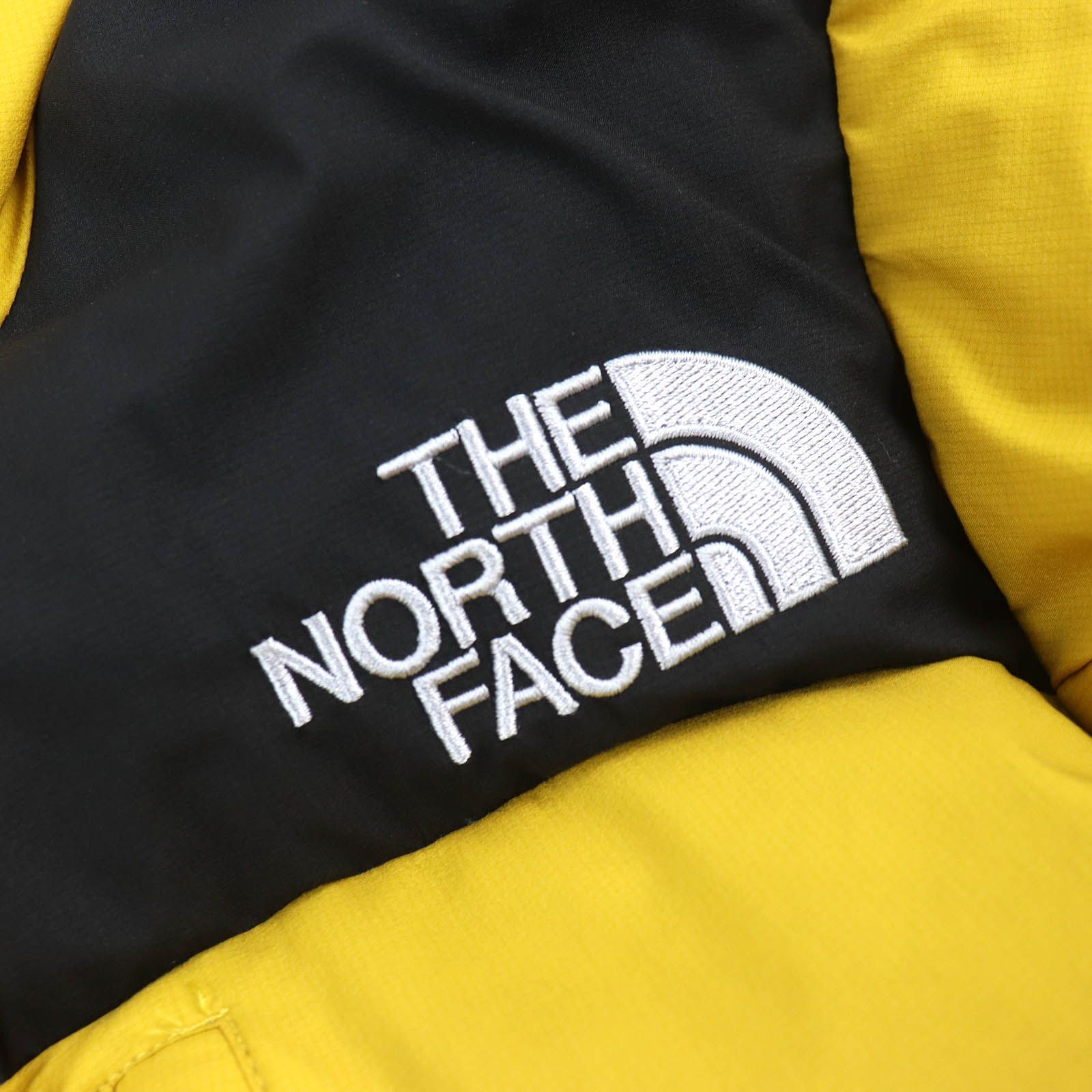 良品 THE NORTH FACE ザ・ノースフェイス ND91950 Baltro Light Jacket バルトロライトジャケット アローウッドイエロー GORE-TEX フーデッド ダウンジャケット M 正規品 メンズ