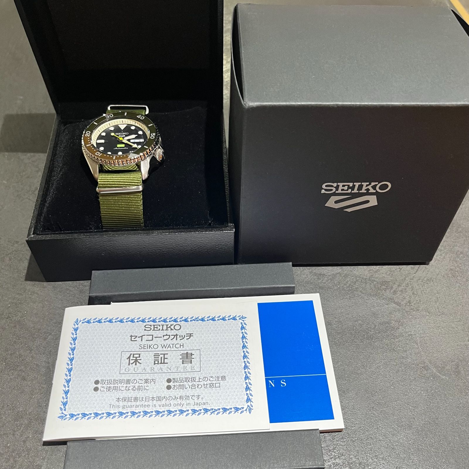 1000本限定 新品 国内正規 SEIKO ５ Sports HUF SBSA163 ファイブ