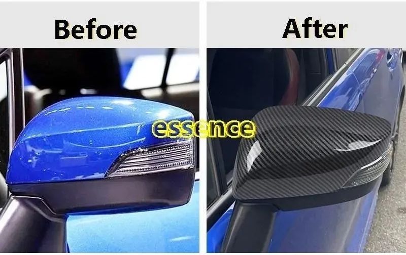 【最短翌日配送】 ミラーカバー カーボン スバル WRX VAB型 VAG型 STI S4 車 載用 ガーニッシュ 保護 パーツ 2PCS