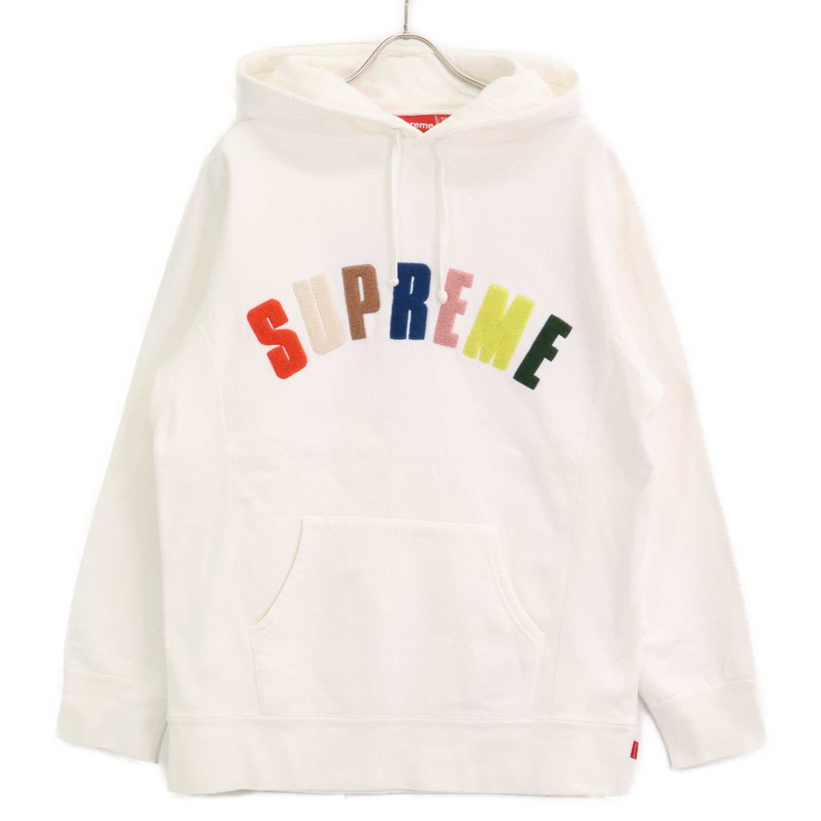 Supreme シュプリーム Chenille Arc Logo Hooded Sweatshirt Supreme シュプリーム Chenille Arc Logo Hooded Sweatshirt