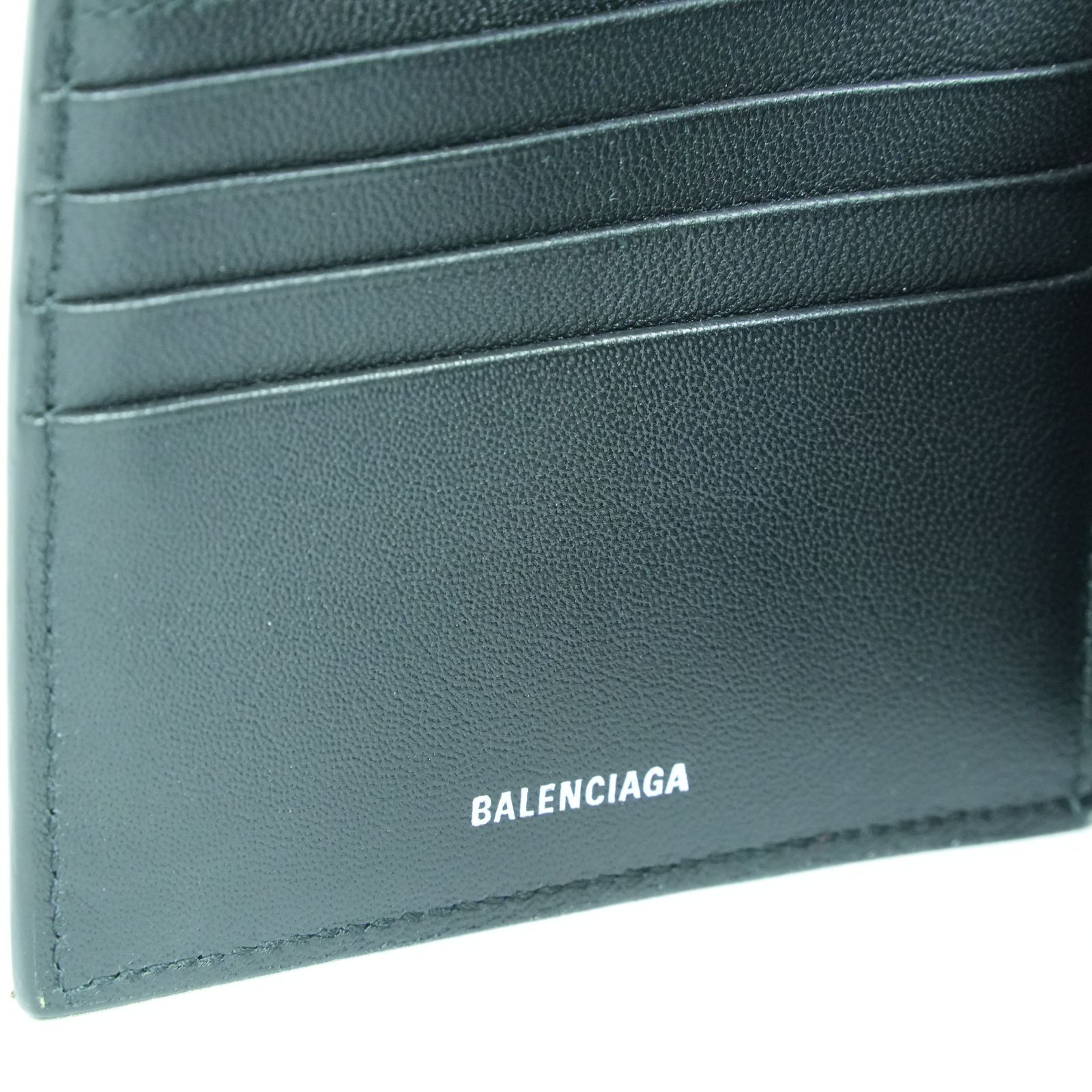 バレンシアガ 三つ折り財布 コンパクト ウォレット エブリデイ ロゴ