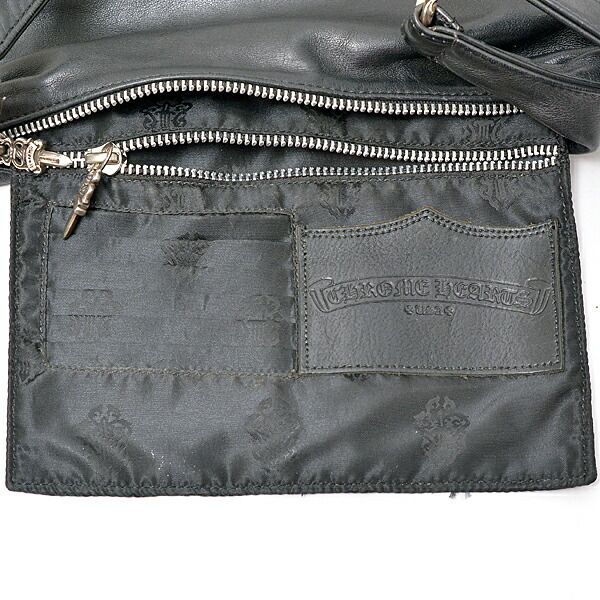 クロムハーツ Fスリンガー ショルダー バッグ メンズ セメタリークロス