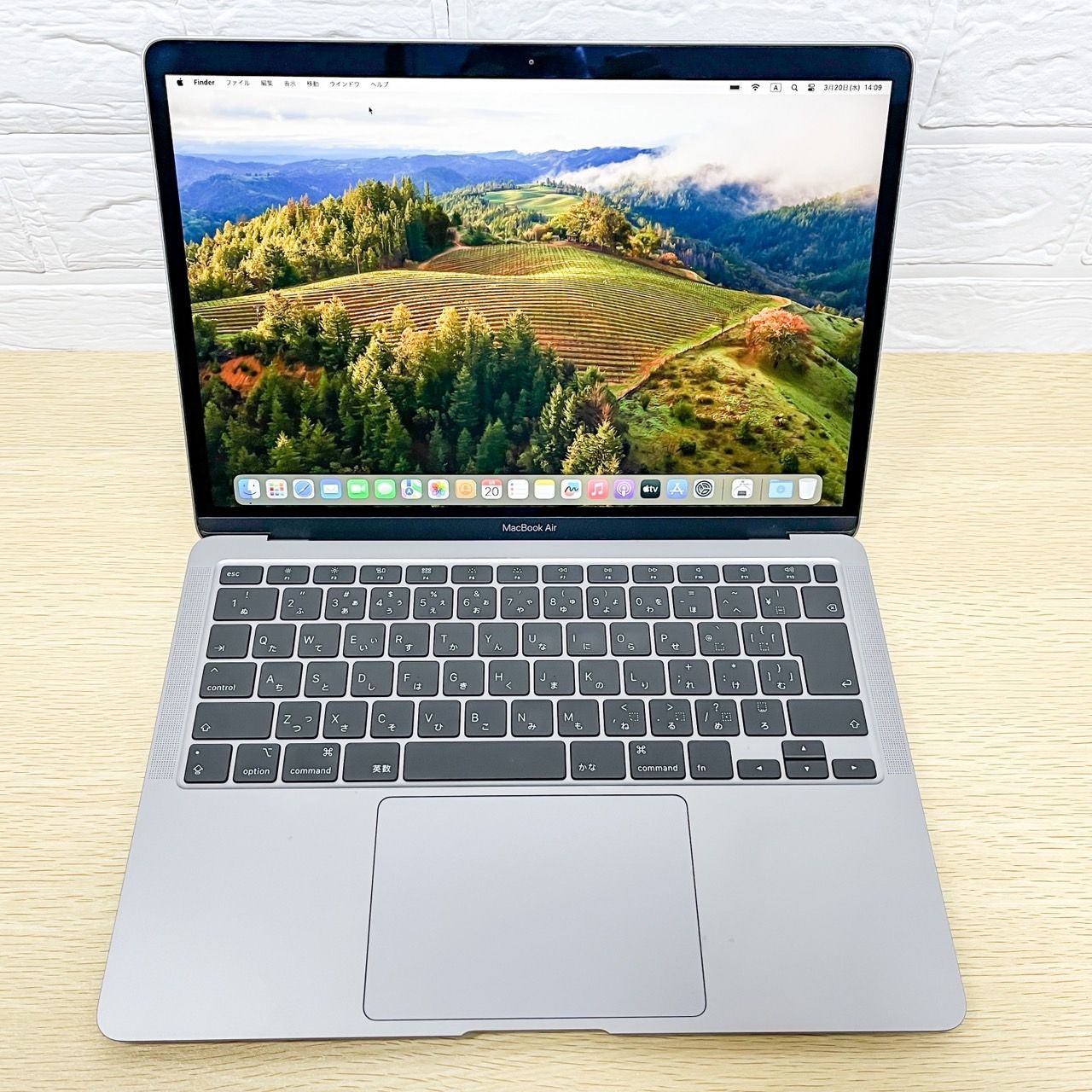 美品☆バッテリー状態100%】Apple Macbook Air Model A2179 スペース ...