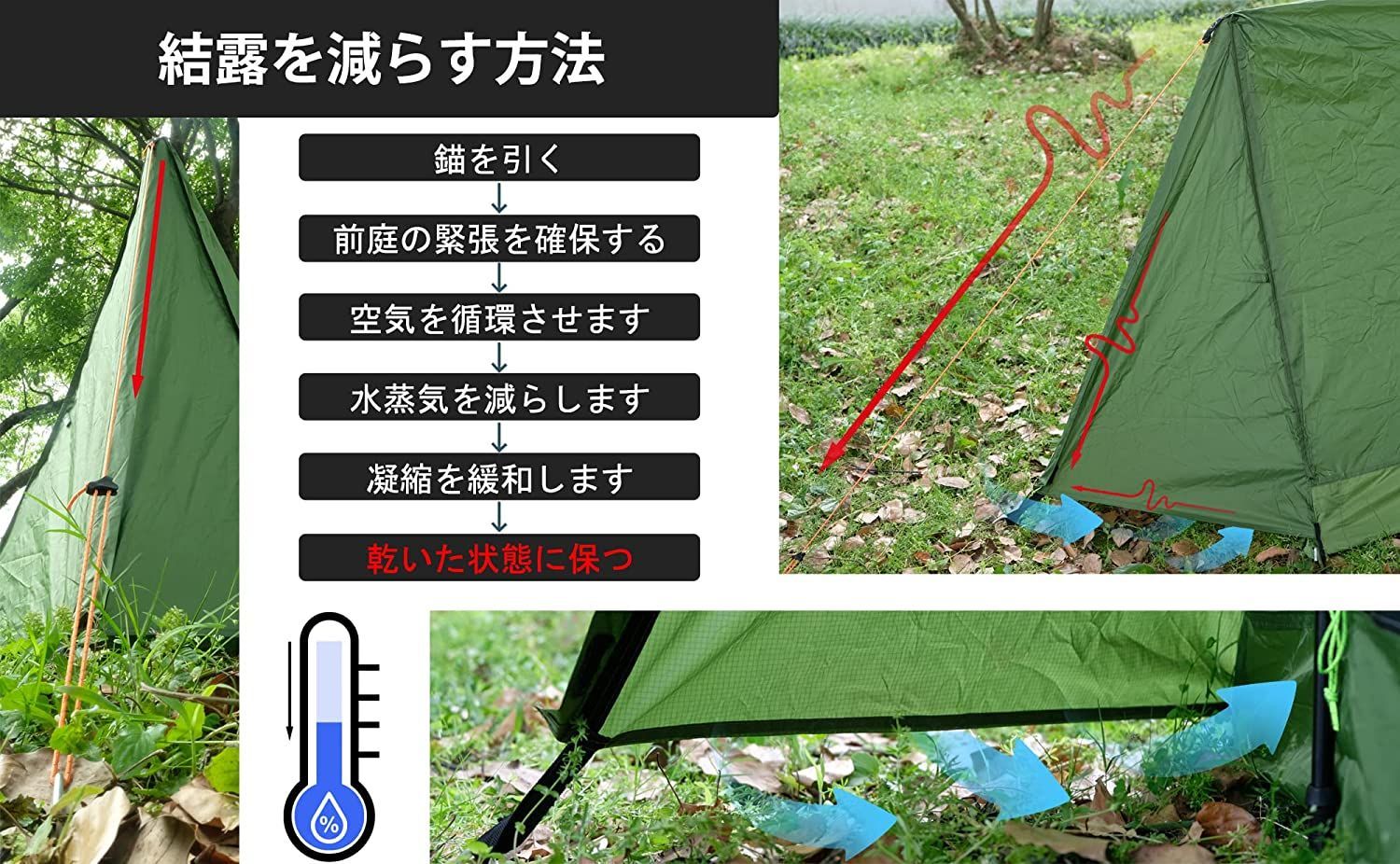 □期間限定□【新品】UnderwoodAggregator ワンポールテント キャンプ