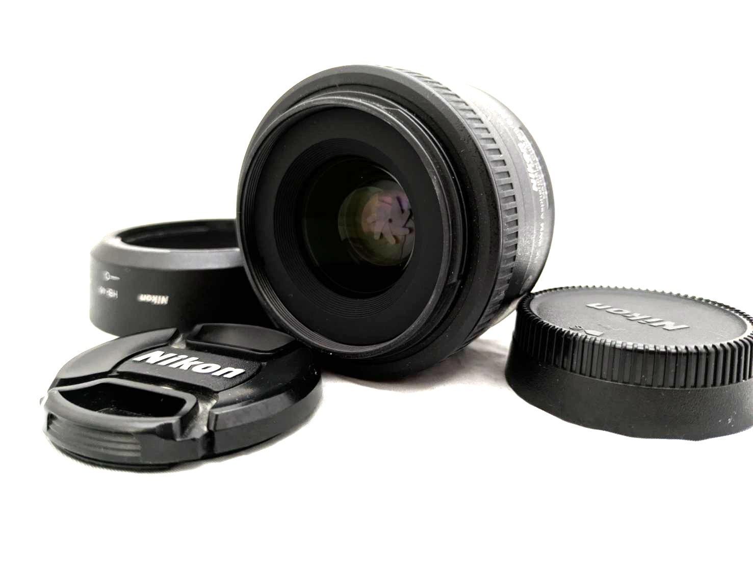 動作良好 外観 光学 Nikon 単焦点レンズ AF-S DX NIKKOR 35mm f|1.8G ニコンDXフォーマット