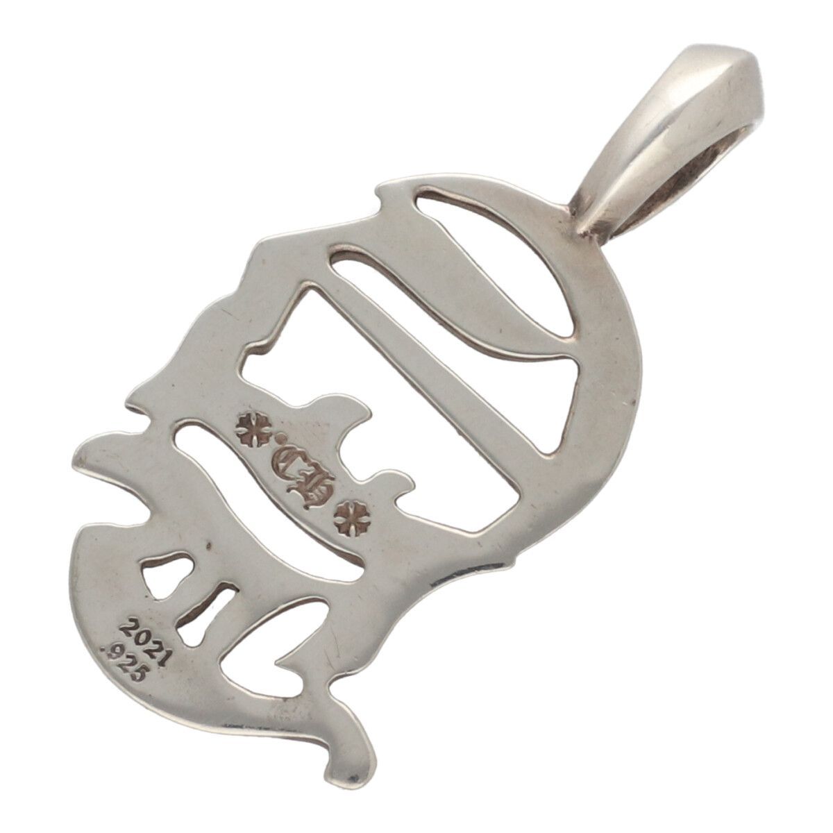 中古】 CHROME HEARTS クロムハーツ CH バーティカルロゴ チャーム