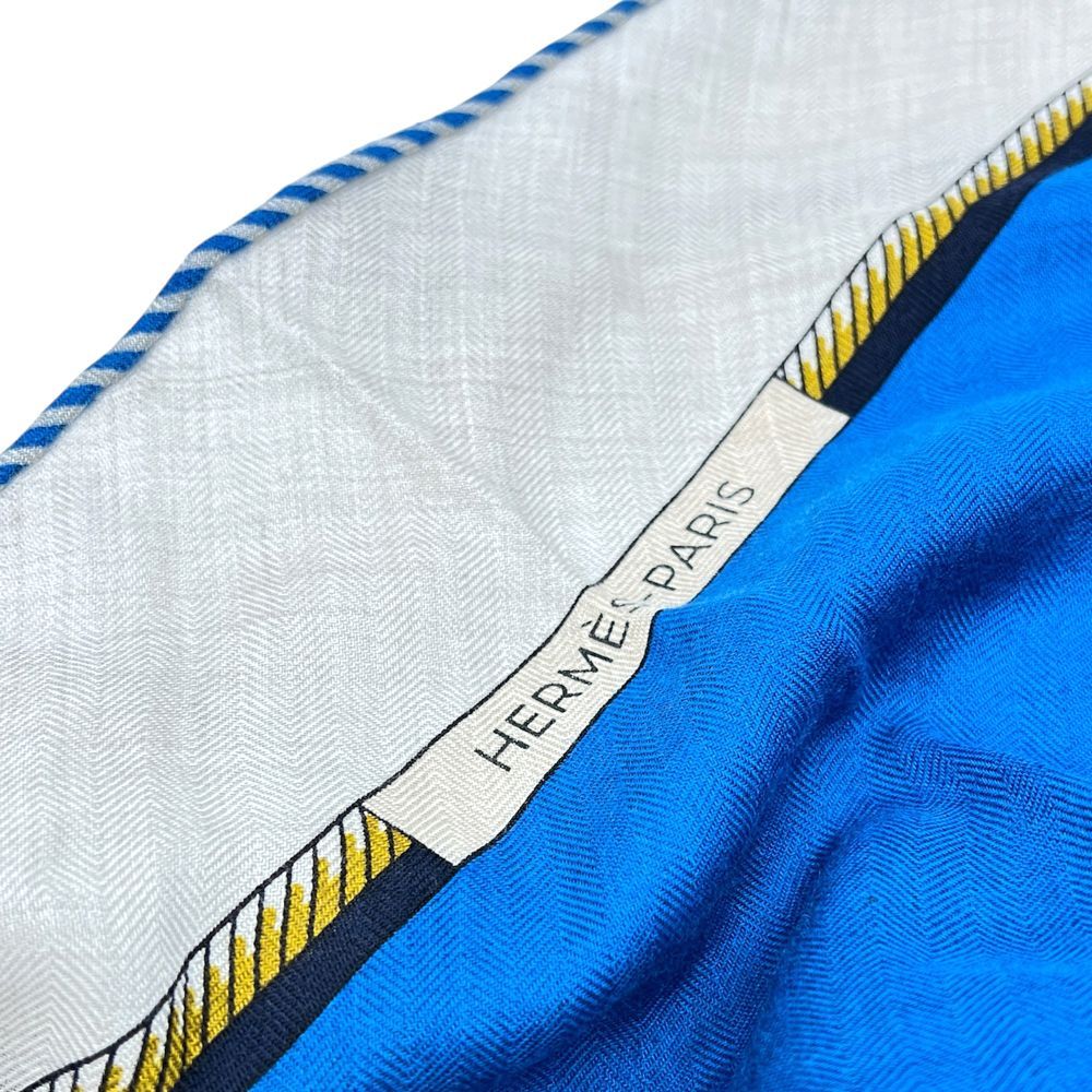 新品同様】HERMES エルメス トライアングル ジェアン スカーフ  