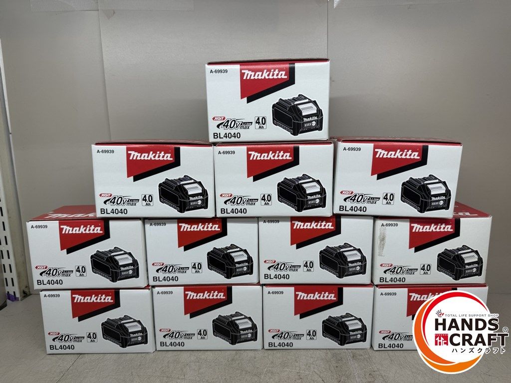 ♪ ♥ マキタ makita BL4040 A-69939 バッテリー 12個セット 40V max 4.0Ah 純正品