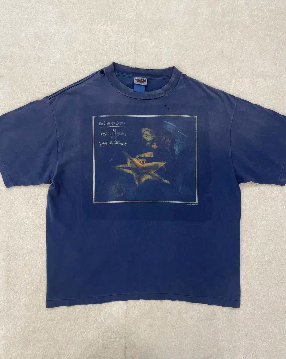 XL SAINT MICHAEL セント マイケル x cpfm スマッシング パンプキンズ オマージュ 半袖Tシャツ