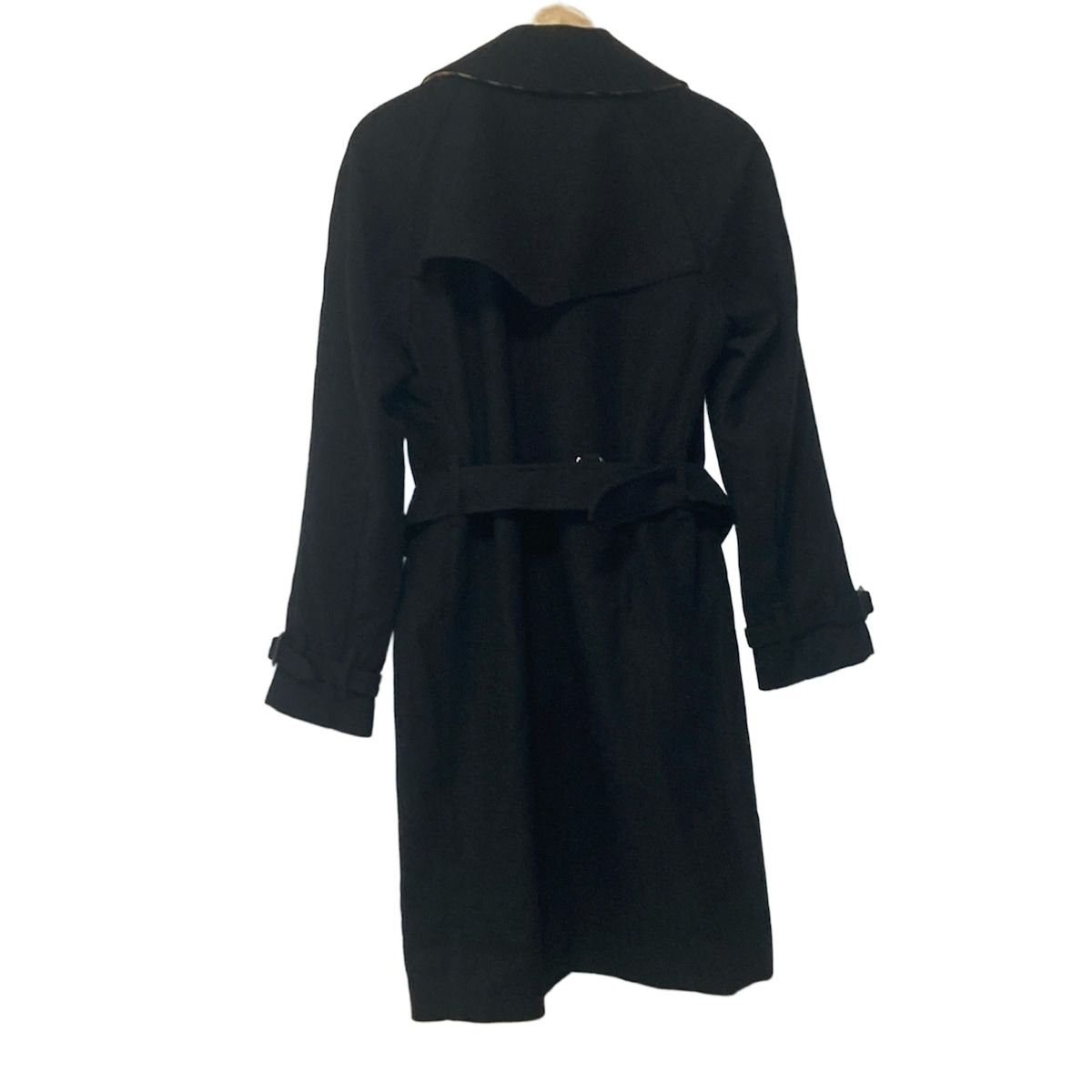 BURBERRY LONDON ENGLAND バーバリーロンドンイングランド コート サイズUS6 M レディース - 8067645 黒 長袖 秋 冬