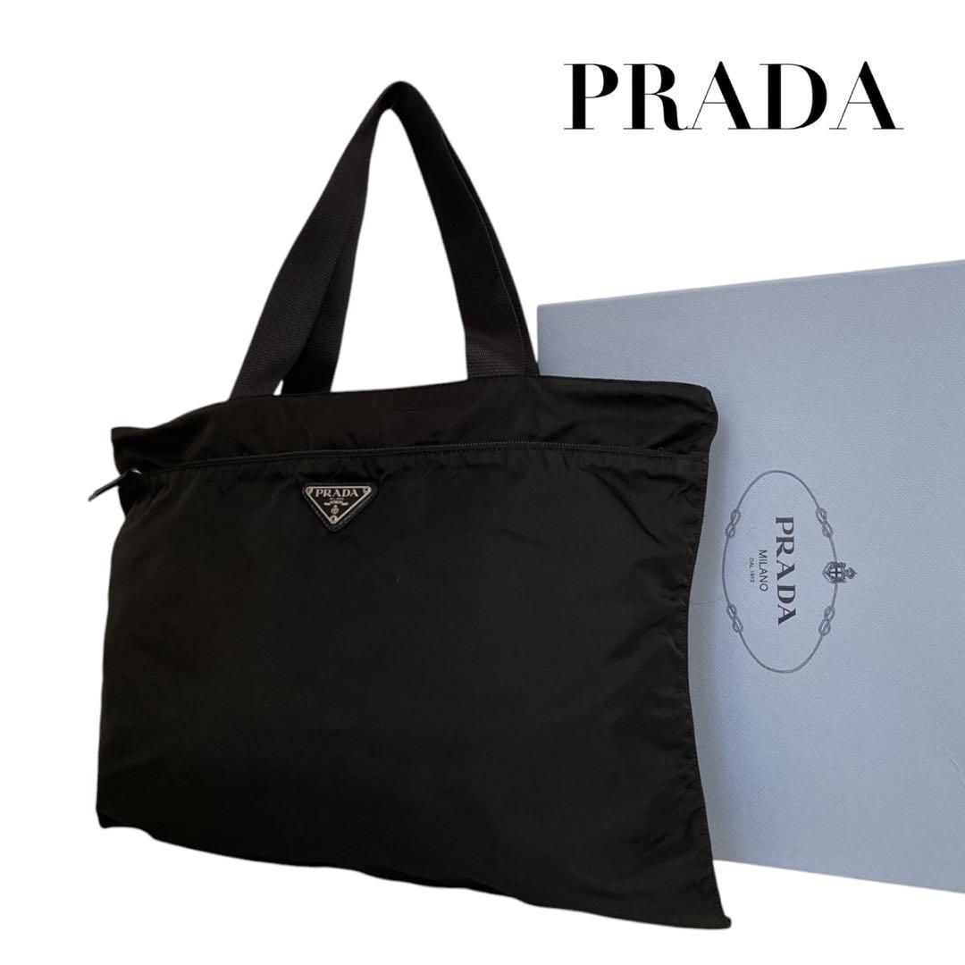 価格交渉/質問大歓迎♪】 極美品 PRADA プラダ トートバッグ ナイロン