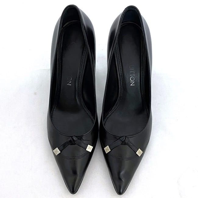 ルイ ヴィトン パンプス ec-21318 ブラック 美品 23.0cm - メルカリ 