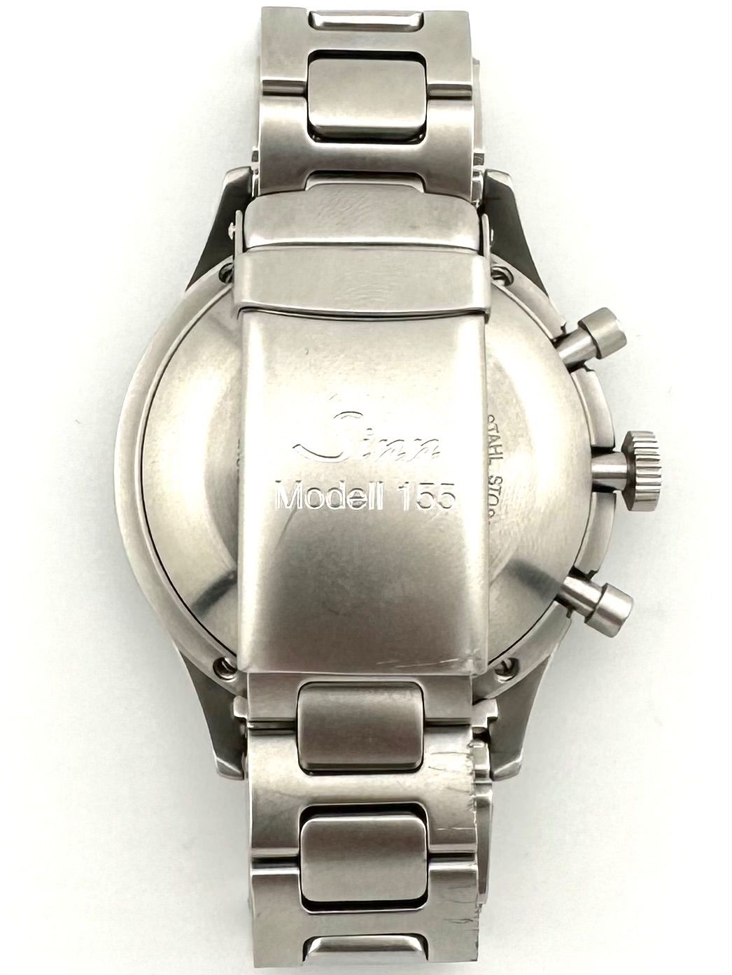 SINN 155.AUTO LIMITED クロノグラフ デイデイト 自動巻き時計 限定