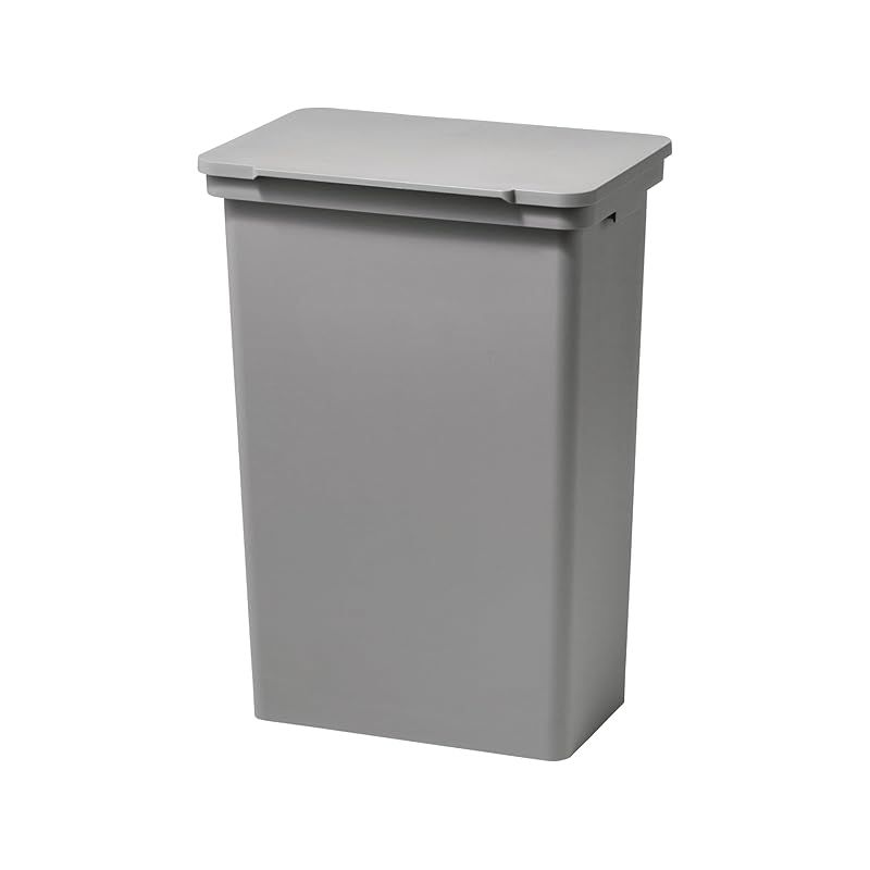 ライクイット like-it 屋外用 ゴミ箱 LBD-106 グレー 容量約52L 分別 玄関 ベランダ 紫外線や雨に強い