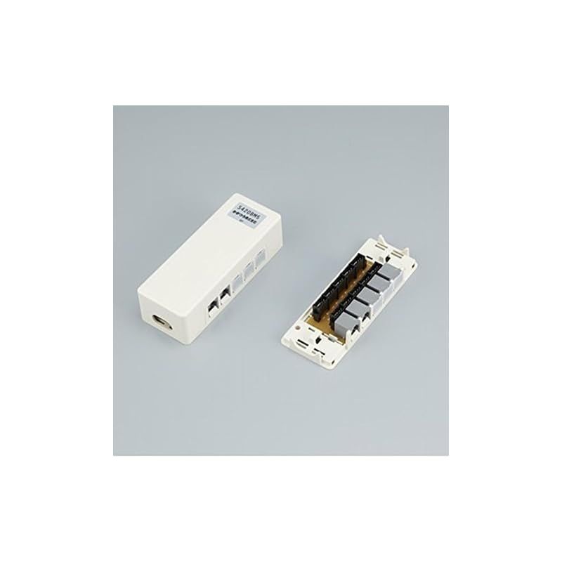 宅内配線用端子函 TELタップくんシリーズ 4芯 端末・分岐用 S420BM5 かがつう 0