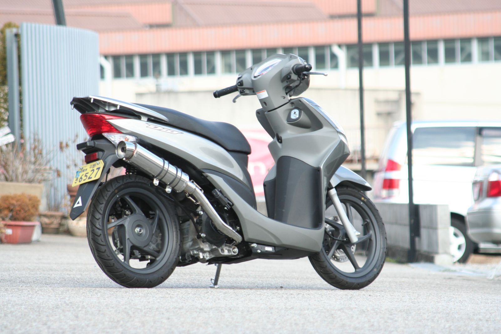 Dio110 ディオ110 バイクマフラー EBJ-JF31 R300 アップタイプ 