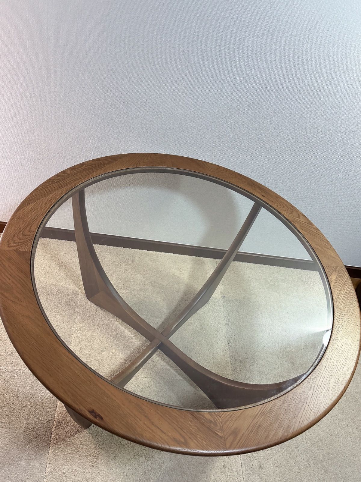 ジース リビングテーブル 83cm オークブラウン ロージー リビング