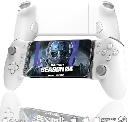 Megadream Android - iPhone 15シリーズ用Type-Cモバイルゲーミングコントローラー USB-C クラウドゲーム|ストリーミング プラグアンドプレイ PD急速充電 ホール効果ロッカー＆トリガー マクロプログラ