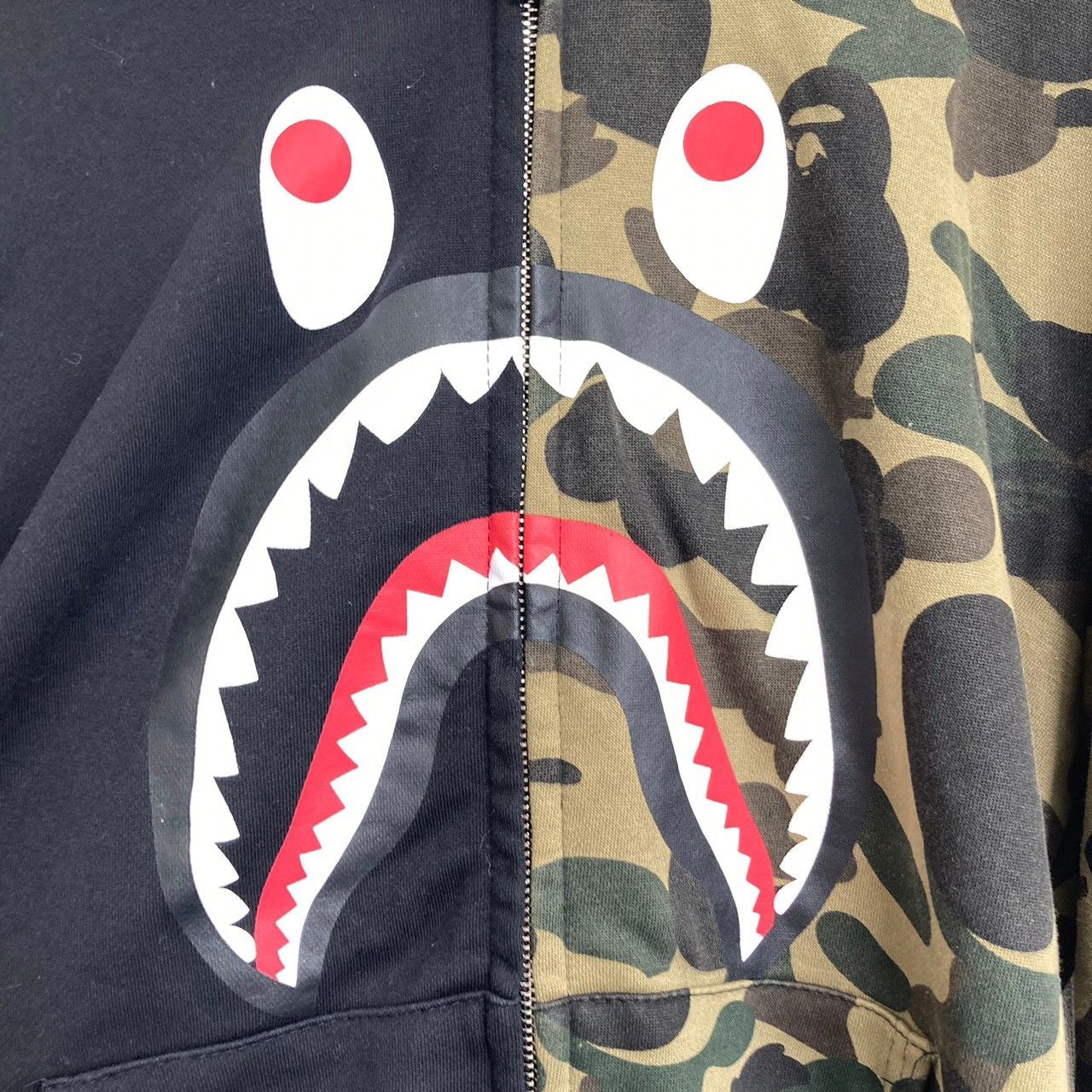 A BATHING APE アベイシングエイプ シャークパーカー 1-14 - メルカリ