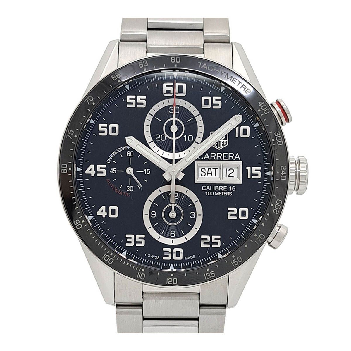 タグホイヤー カレラ キャリバー16 デイデイト CV2A1R.BA0799 自動巻き ステンレススティール メンズ TAG HEUER【中古】 【時計】